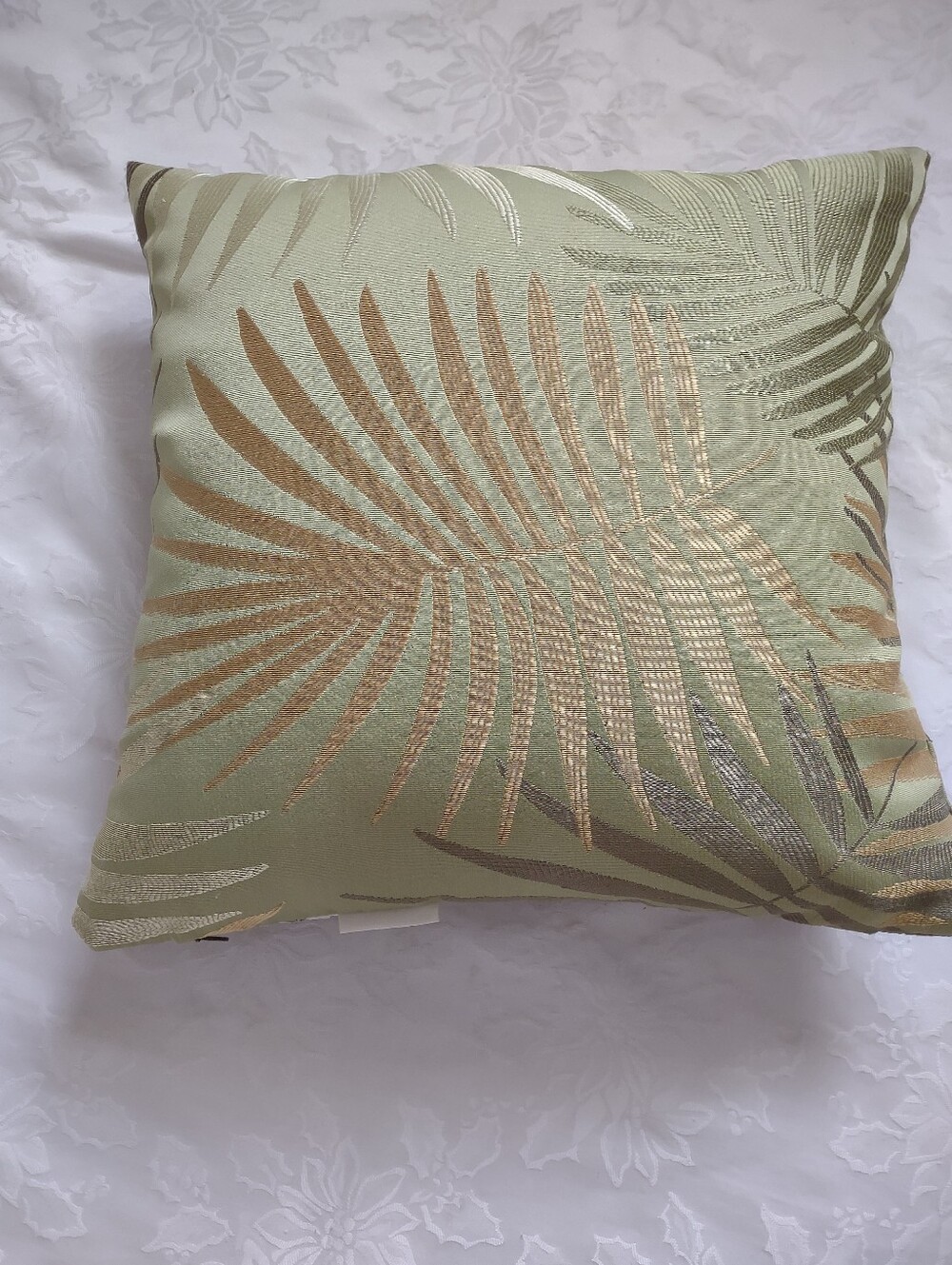 Pier 1 Palm Leaves Decorative Pillow